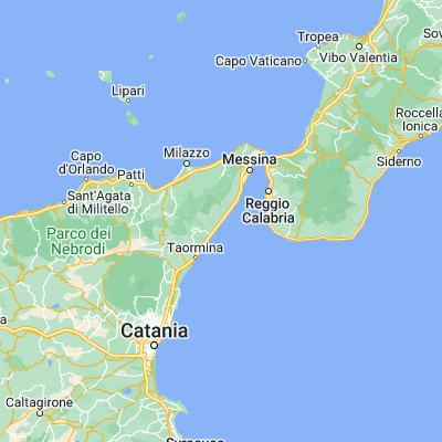 Map showing location of Nizza di Sicilia (37.994960, 15.411890)
