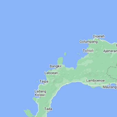 Map showing location of Ogotua (0.959600, 120.264200)