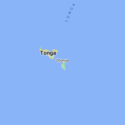 Map showing location of ‘Ohonua (-21.333330, -174.950000)