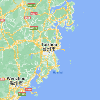 Map showing location of Qiansuo (28.699050, 121.446570)