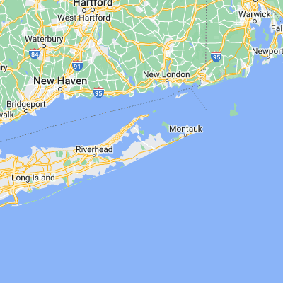 Map showing location of Sag Harbor (40.997880, -72.292580)