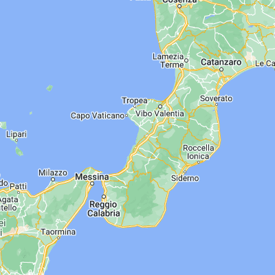 Map showing location of San Ferdinando (38.485580, 15.918900)