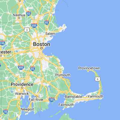Map showing location of Scituate (42.195930, -70.725870)