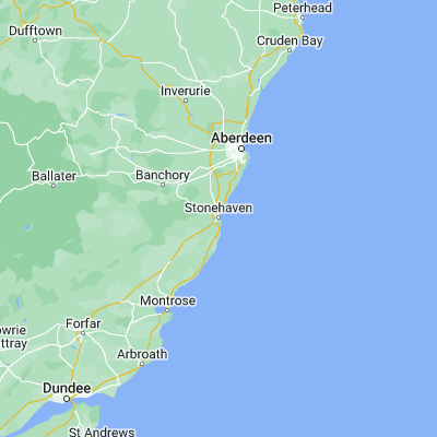 Map showing location of Stonehaven (56.963650, -2.211770)
