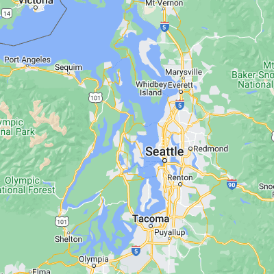 Map showing location of Suquamish (47.731210, -122.552360)