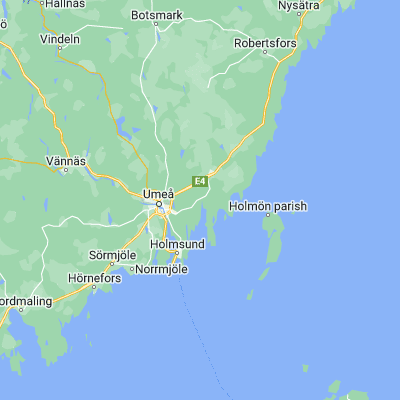 Map showing location of Täfteå (63.833330, 20.483330)