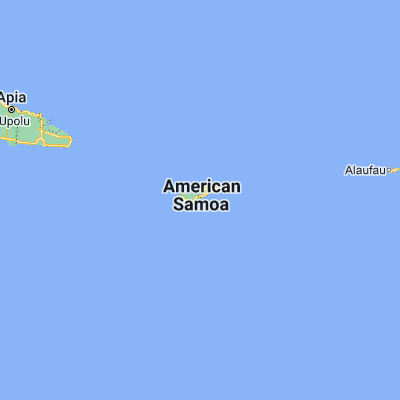 Map showing location of Tāfuna (-14.335830, -170.720000)