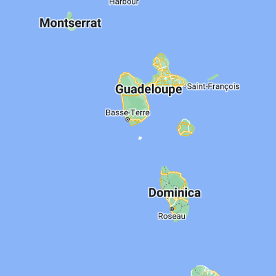 Map showing location of Terre-de-Bas (15.850110, -61.644170)