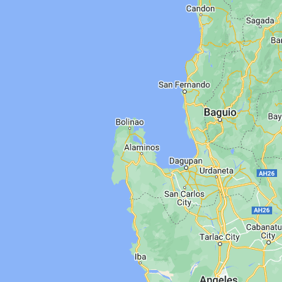 Map showing location of Toritori (16.240500, 119.987000)