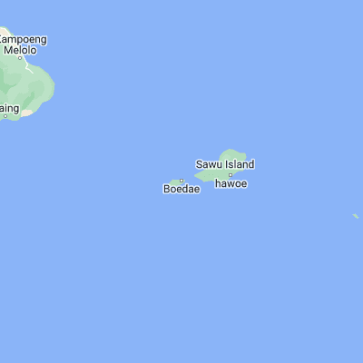 Map showing location of Ujudima (-10.607800, 121.608500)