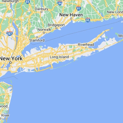 Map showing location of West Sayville (40.727880, -73.097610)