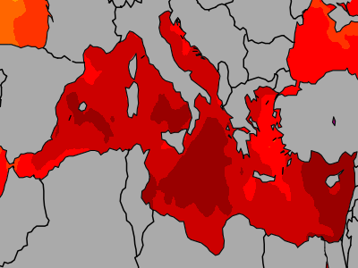 Mediterranean Sea Temperatures