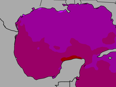 Gulf of Mexico Sea Temperatures